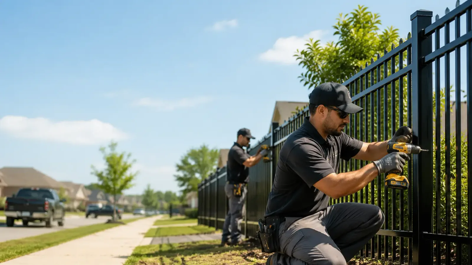 Metal Fence Installation in Scuddy, KY